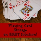 Playing Card Storage