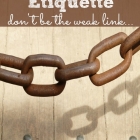 Important Link Party Etiquette Tips for Bloggers