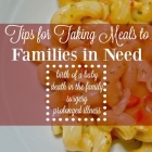 Tips for Taking Meals to Families in Need