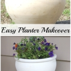 Easy Planter Makeover