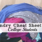 Laundry Cheat Sheet for College Students