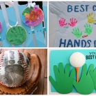 Handprint Gift Ideas for Father's Day