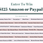 Fall Fun Giveaway for $125 Paypal or Amazon