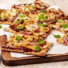 Air Fryer BBQ Chicken Pizza (great for WW)