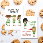 Free Printable Girl Scout Thank you Cards to Hand Out