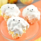 Fun and Easy Ghost Halloween Popcorn Balls Recipe