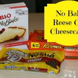 No Bake Reese Cup Cheesecake Recipe