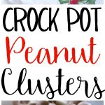 Crockpot peanut clusters are the perfect way to make holiday candy! A simple dessert recipe in your slow cooker makes this easy recipe perfect for Christmas.