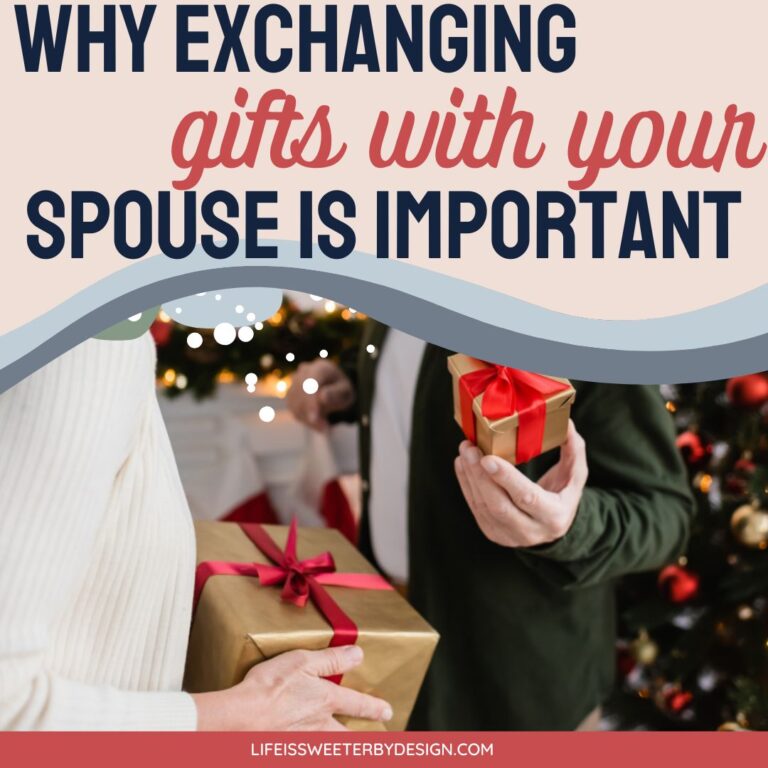 reasons why exchanging gifts with your spouse is important