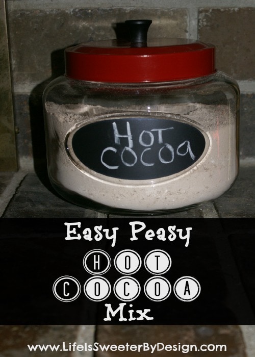 Easy Hot Cocoa Mix