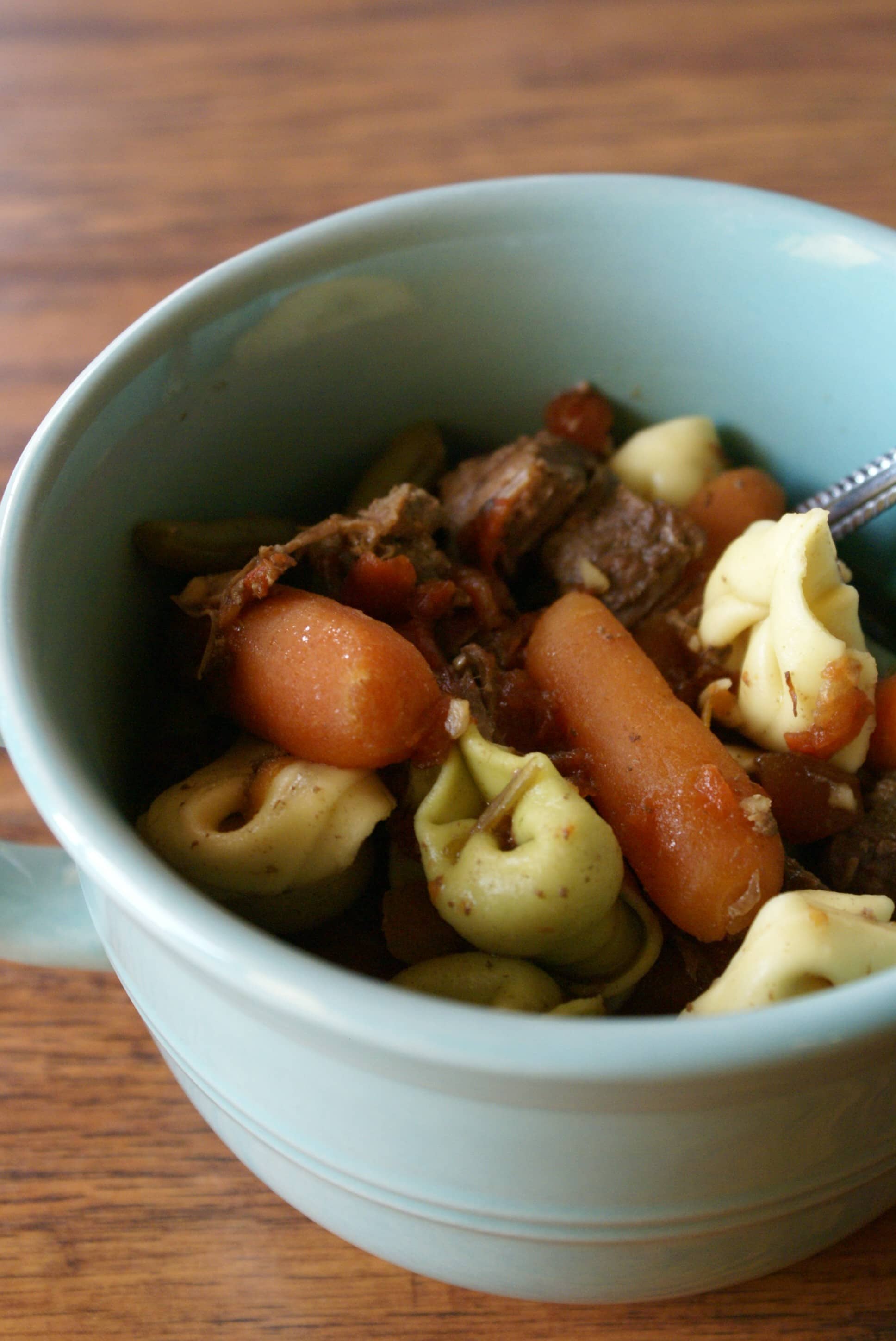 Beef Tortellini Soup