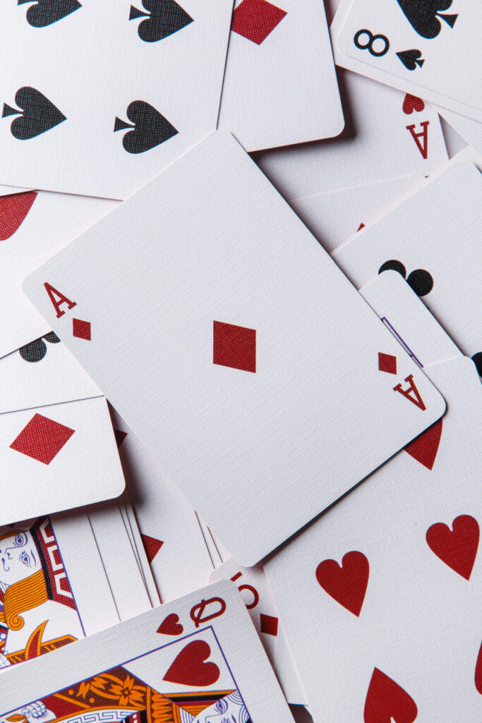 playing card storage solution