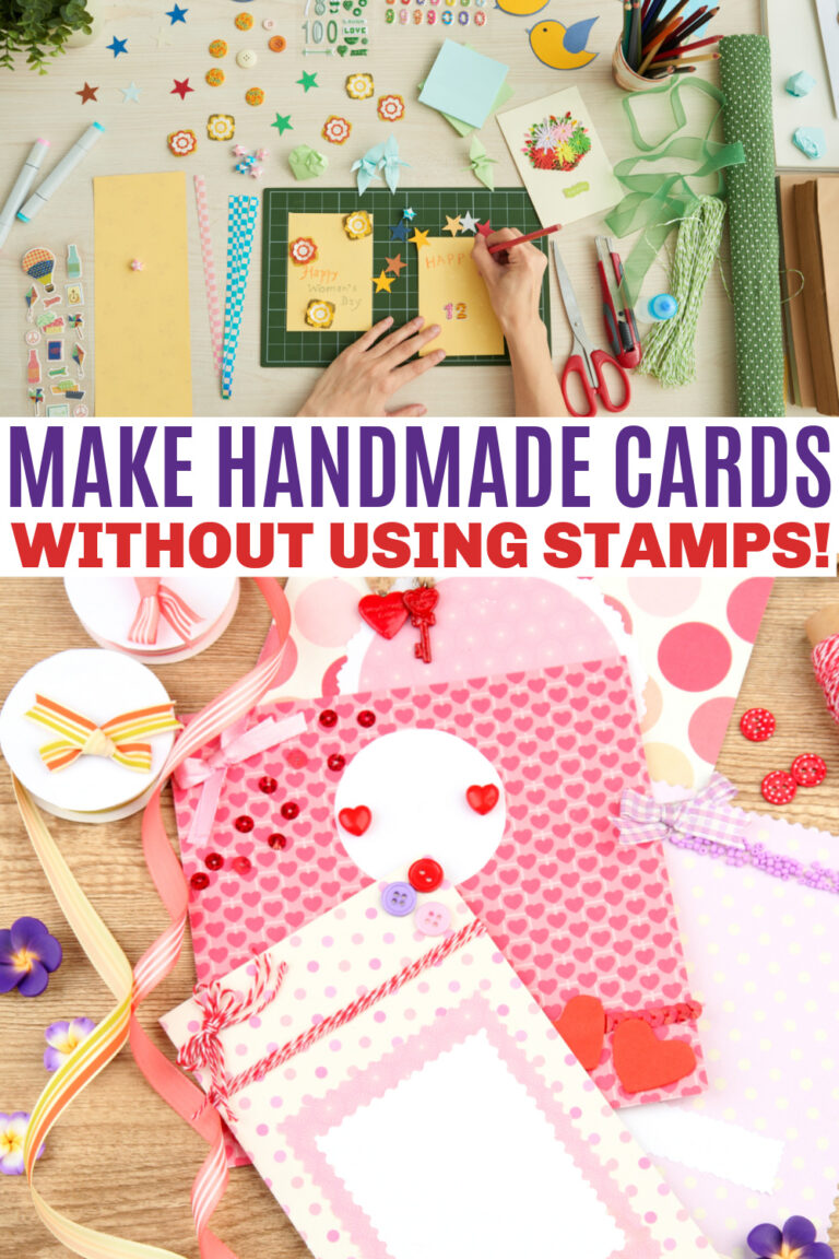 Without Stamp Handmade Cards Without Using Stamps - Life is Sweeter By Design