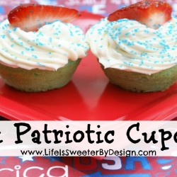 Mini Patriotic Cupcakes