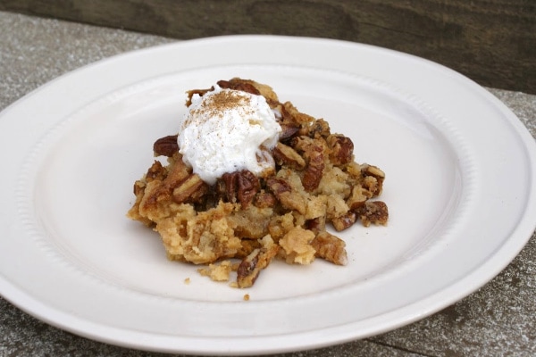 pumpkin praline dessert
