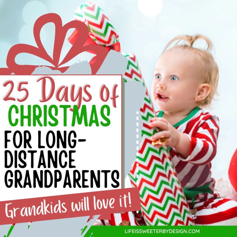 25 days of Christmas for long-distance grandparents