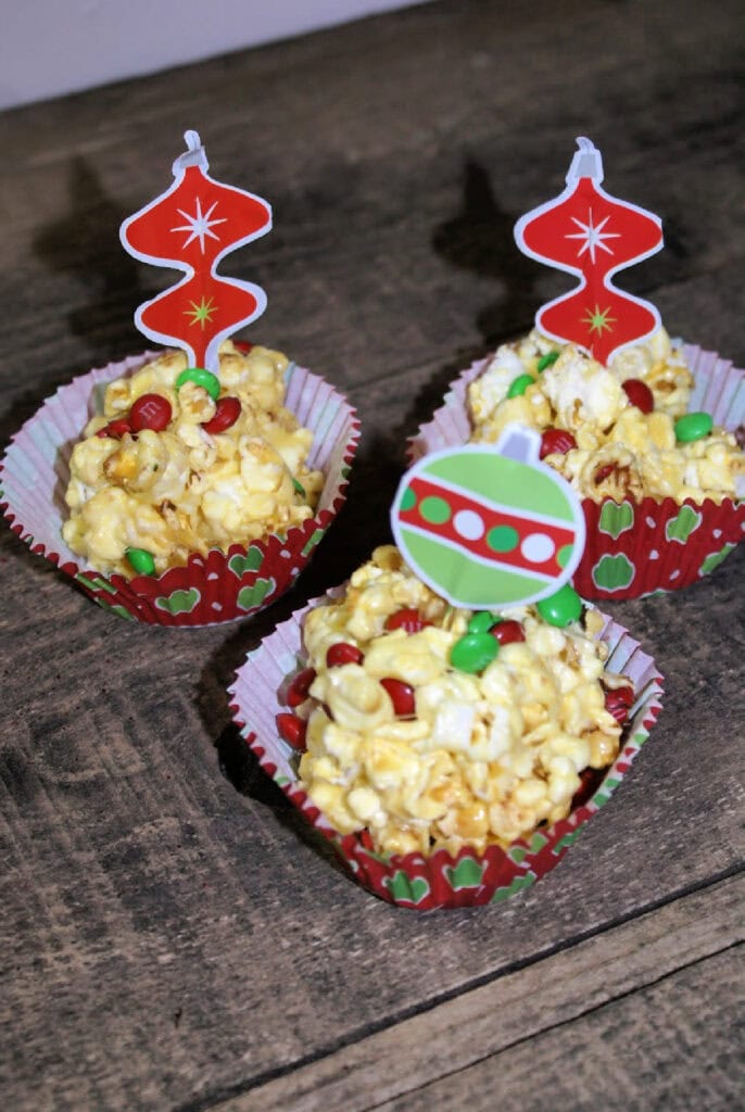 sweet and salty popcorn balls