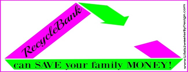 RecycleBank can save your family money