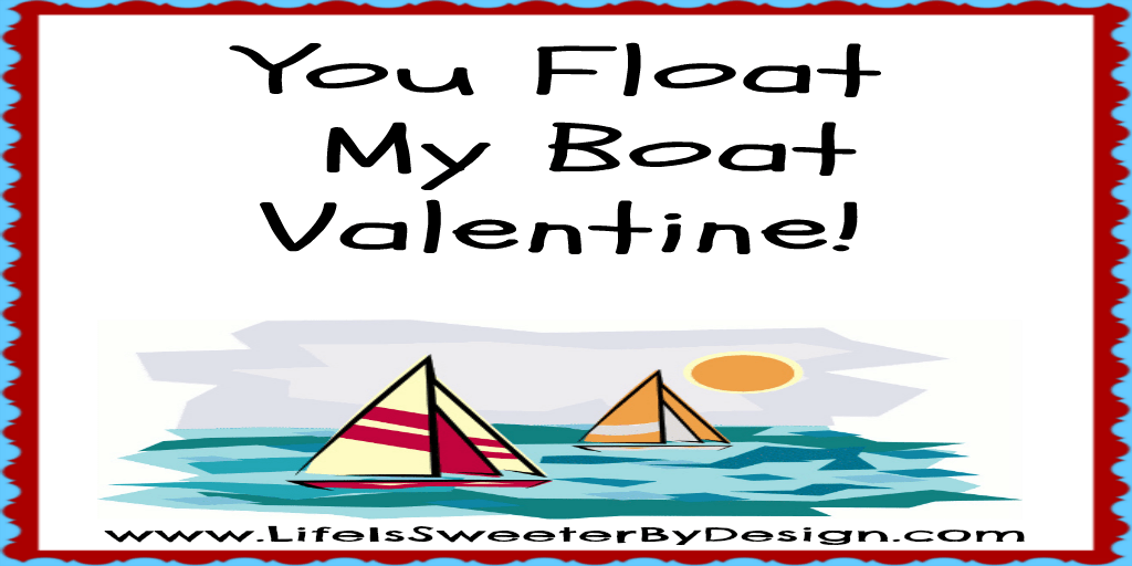 Valentines Anniversary Birthday gift You Float My Boat Bear 