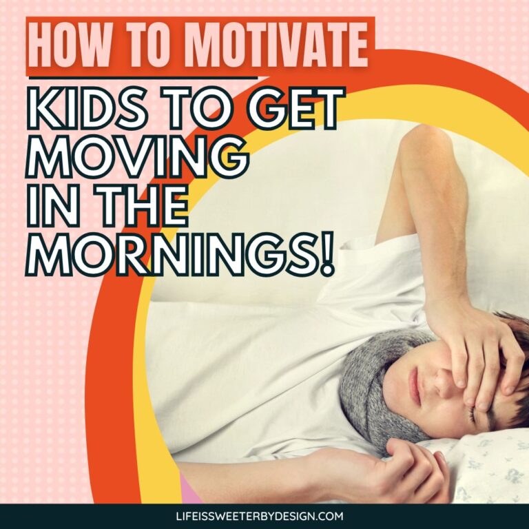 motivate kids to get moving in the morning