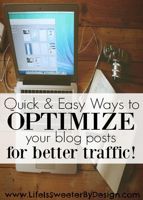 optimize your blog posts