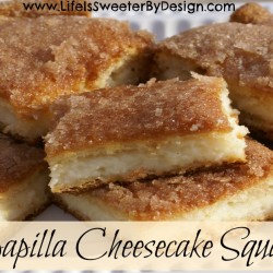 sopapilla cheesecake squares