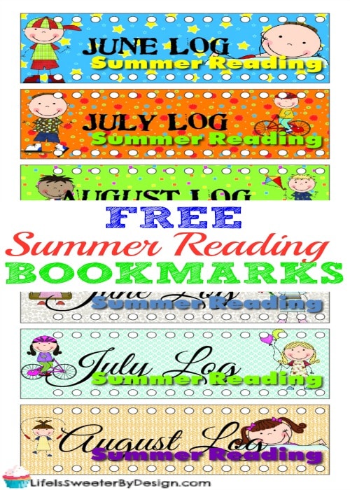 Summer Reading Bookmarks