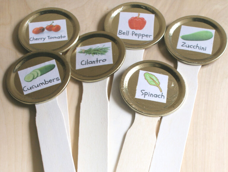 DIY garden tags