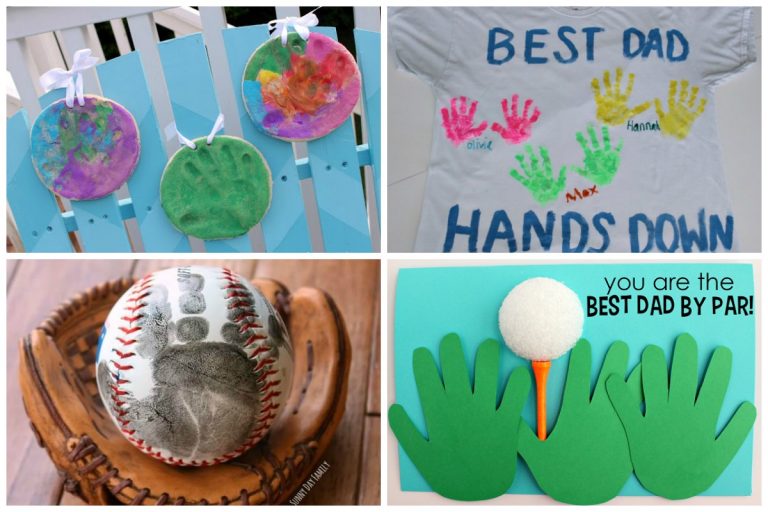 handprint crafts for father's day