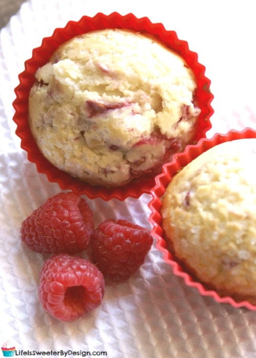 raspberry cream cheese muffins