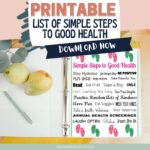 Simple Steps to Good Health