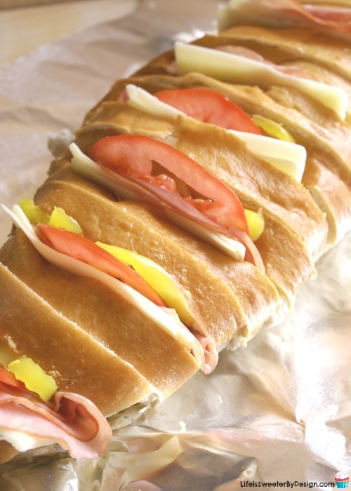 baked loaf sandwich