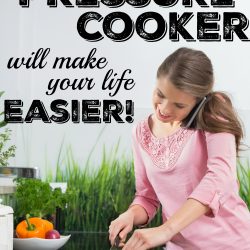 Do you know there are lots of ways a pressure cooker can make your life easier? It is so true and busy moms need all the help they can get in the kitchen! The pressure cooker is full of hacks for busy moms!