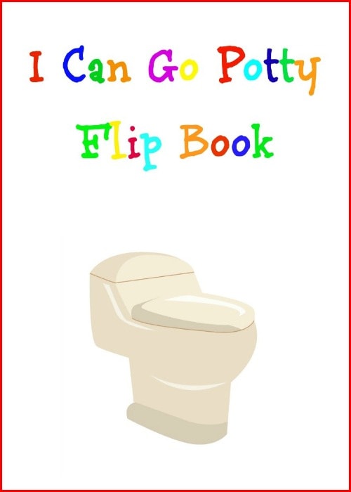 potty training flip book
