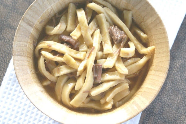 beef and noodles