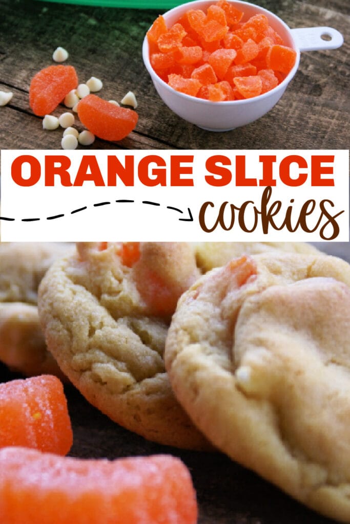 Soft Orange Slice Cookies