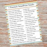1 Freestyle SmartPoint Snack Ideas for Weight Watchers
