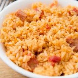Instant Pot Spanish Rice With Ham