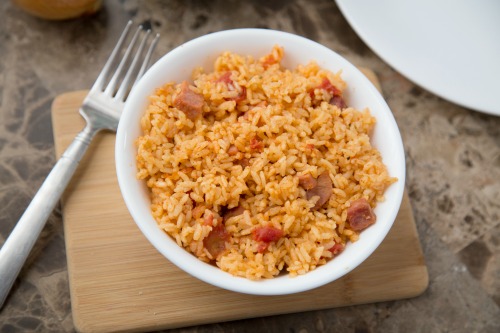 Instant Pot Spanish Rice With Ham