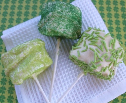St. Patrick's Day Decorated Marshmallows