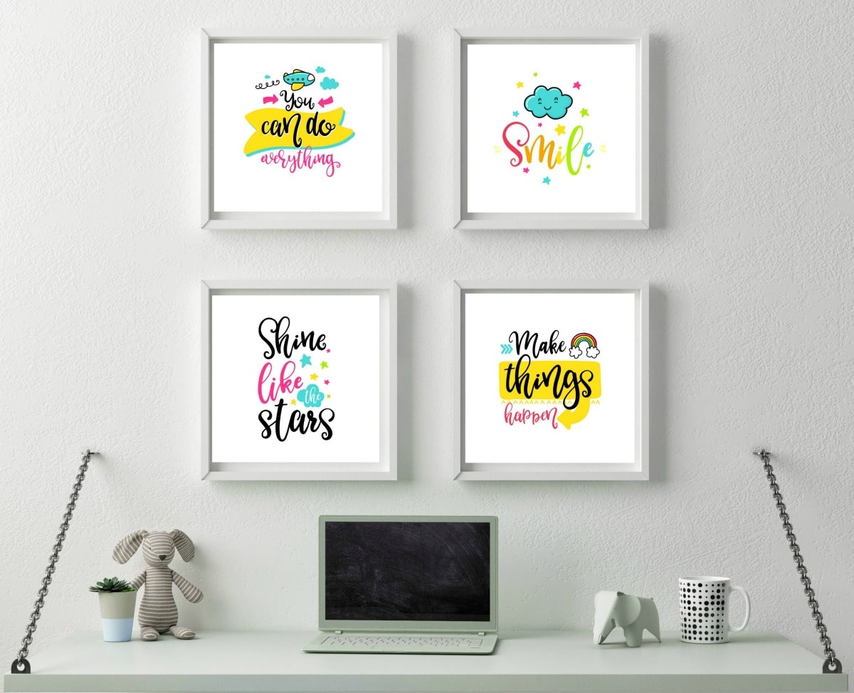 Printable Wall Decor Loved More Than You Know Kids Room INSTANT DOWNLOAD You Are Braver Custom Colors Girly Colors Stronger