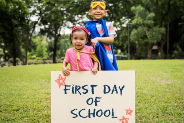 best first day of school photo ideas