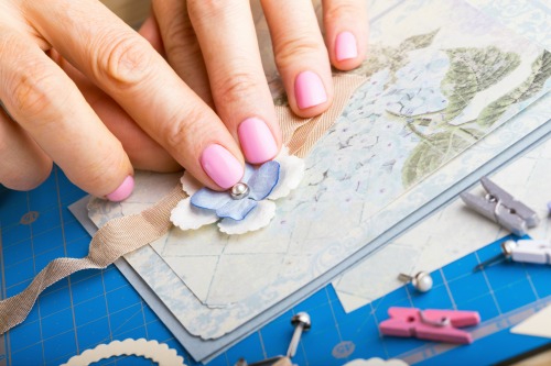 how to get more scrapbooking done when you are short on time