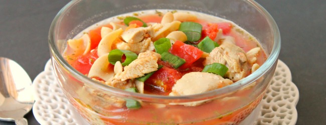 Weight Watchers Italian Chicken Noodle Soup - Life is Sweeter By Design