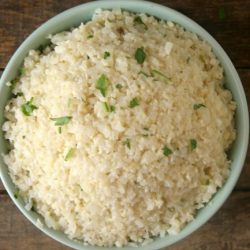 cheesy cauliflower rice recipe