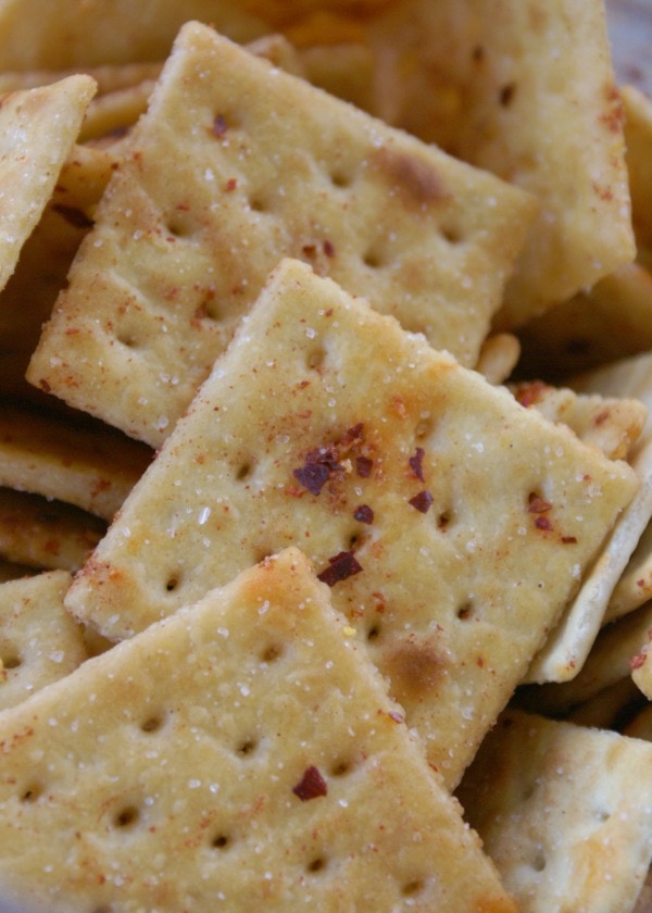 spicy saltine crackers recipe