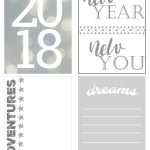 2018 Project Life Pocket Cards Free Printables