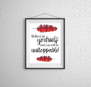 Free Motivational Wall Art Printables - Life is Sweeter By Design