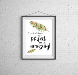 Free Motivational Wall Art Printables - Life is Sweeter By Design