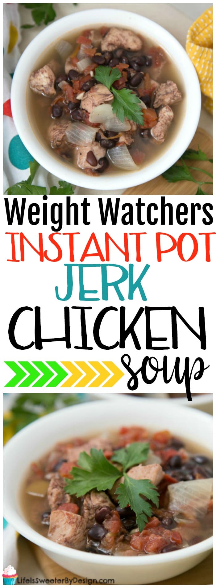 Weight Watchers Instant Pot Jerk Chicken Soup 